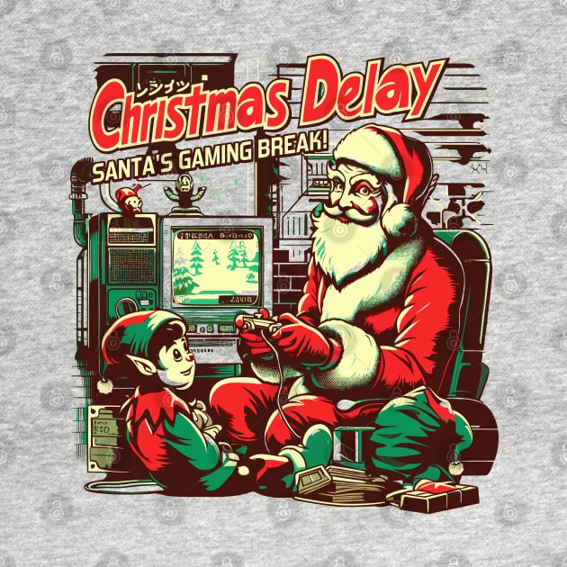 Christmas Delay, Santa's Gaming Break! by Lima's